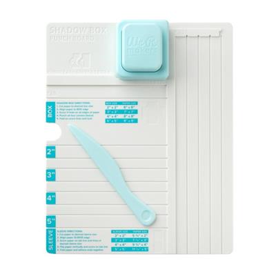 We R Makers Shadow Box Punch Board