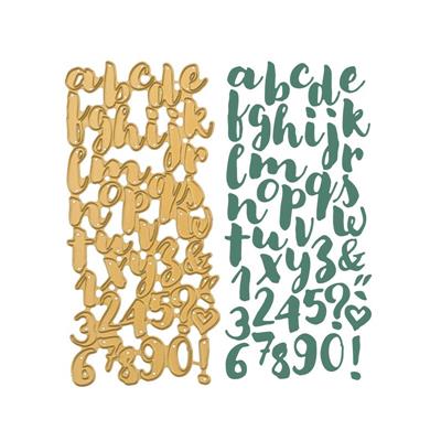 Vaessen Creative Cutting & Embossing Die Alfabeto