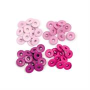 40 Eyelets Wide Pink We R Memory Keepers