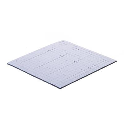 QUADRATINI  DI BIADESIVO SPESSORATO NERO 
													5X5X2