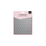 Vaessen Creative • 3D Embossing Folder Foglie Die Agrifoglio 15X15cm - 3625-0112