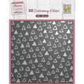 Nellie’s Choice 3D Embossing Folder - Triangles - EF3D088