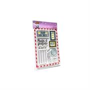 GLIMPS CLEAR STAMPS - GCS 25-209 LETTERA