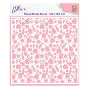 stencil bunnies carrots