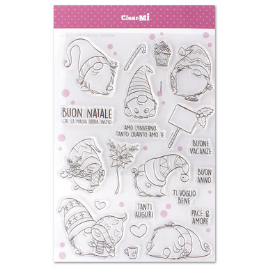 2672-CLEM-E Winter Gnomes