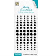 Enamel dots - Black - Nellie's Choice