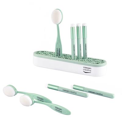 Vaessen Creative Blending Brushes + Holder