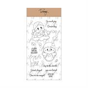 Tommy Clear Stamps – Little Angel By Dolcelegno - Ts0066