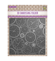 Nellie's Choice • Cartella per Embossing Sfondo Orologi 15x15cm