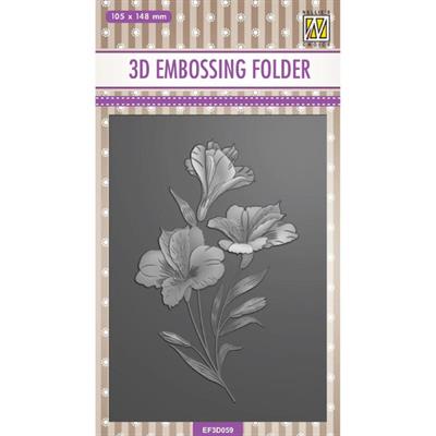 embossing folder orchidea