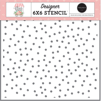 Be You Dot 6x6 Inch Stencil (CBGA130034)