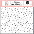 Be You Dot 6x6 Inch Stencil (CBGA130034)