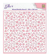 Nellie's Choice • Stencil Spring Flowers