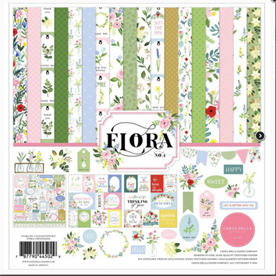 Carta Bella Flora No.4 Collection Kit 30x30cm