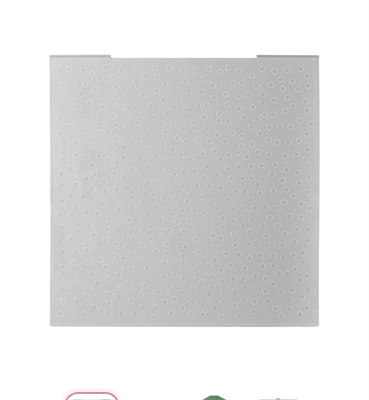 Cartella per Embossing Sfondo Cuoricini 15x15cm