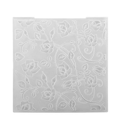 Cartella per Embossing Figura Rose 15x15cm