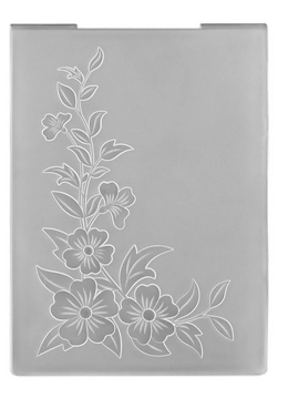 Nellie's Choice • Cartella per Embossing Angoli Fiori 10,5x10,5cm