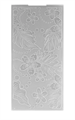 Nellie's Choice • Cartella per Embossing Sfondo Foglie E Fiori 10,5x20,5cm