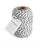 COTTON TWIST BIANCO/GRIGIO 50MT