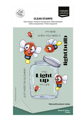 Vaessen Creative • Timbri Trasparenti by Carla Creates Firefly 11uds