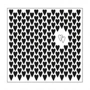 embrossing folder cuori intrecciati
												                        				15x15