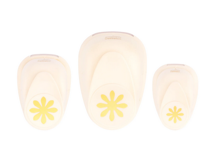 Vaessen Creative • Set di Perforatori Fiori 3pz