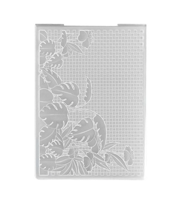 Cartella per Embossing Sfondo Pianta A Buchi 10,5x14,8cm