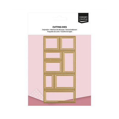 Mini Fustelle da Taglio Francobolli 9pz