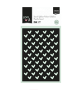 Vaessen Creative • Stencil Cuori A5