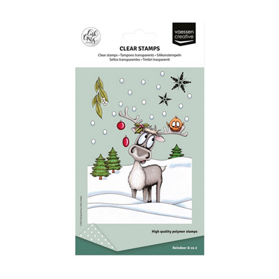 Vaessen Creative • Timbri Trasparenti Renna & Co