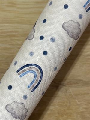 Carta telata da rivestimento - Core di mamma blu 2