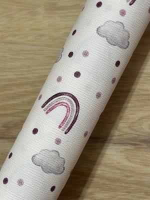 Carta telata da rivestimento - Core di mamma rosa 2