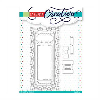 La Coppia Creativa Fustelle SLIMLINE A ONDE