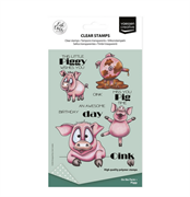 Timbri Trasparenti by Carla Creates Piggy on the Farm 19pcs