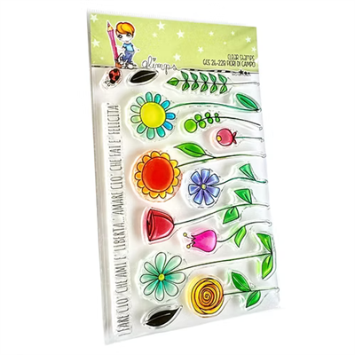 GLIMPS CLEAR STAMPS - GCS 26-228 FIORI DI CAMPO