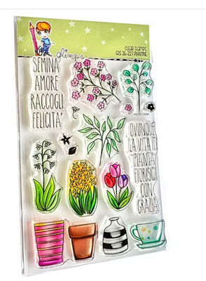 GLIMPS CLEAR STAMPS - GCS 26-227 PIANTINE
