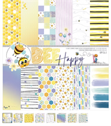 GPP 26-03 BEE HAPPY 12X12