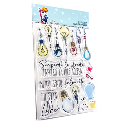 GLIMPS CLEAR STAMPS - GCS 26-219 LAMPADINE