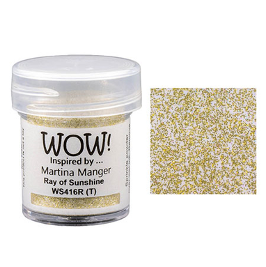 WS416R Wow Embossing Powder Glitters - Ray of Sunshine