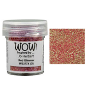 WS377X Wow Embossing Powder Glitters - Red Glimmer