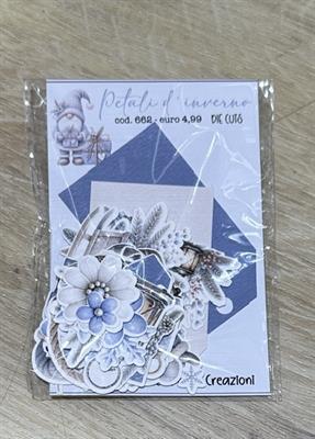 Die Cut  PETALI D'INVERNO 