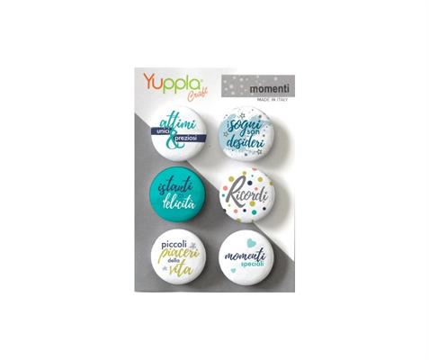 YUPPLA CRAFT BUTTONS - MOMENTI