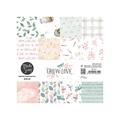 MODASCRAP - GROW WITH LOVE PAPER PACK 15x15cm