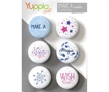 YUPPLACRAFT BUTTONS - MAKE A WISH